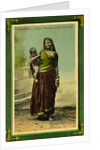 Indian woman with her child, Calcutta, India by Anonymous