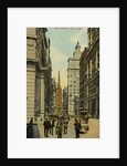 Wall Street, New York City, New York, USA by Anonymous