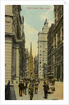 Wall Street, New York City, New York, USA by Anonymous