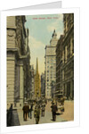 Wall Street, New York City, New York, USA by Anonymous
