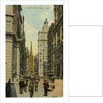Wall Street, New York City, New York, USA by Anonymous