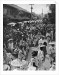 Geisha procession, Yokohama Jubilee, Japan by Anonymous