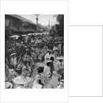 Geisha procession, Yokohama Jubilee, Japan by Anonymous