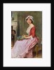 The Seamstress by Charles Amable Lenoir