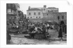 The market, Haifa, Palestine by Anonymous