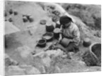 Making pottery, Atalaya, Las Palmas, Gran Canaria, Canary Islands, Spain by Anonymous