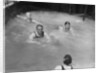 Passengers in the swimming pool on board a cruise ship by Anonymous