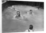 Passengers in the swimming pool on board a cruise ship by Anonymous