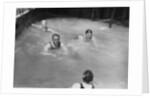 Passengers in the swimming pool on board a cruise ship by Anonymous