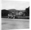 A Singer car in front of the Governor's house, Trinidad, Trinidad and Tobago by Anonymous