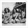 Three passengers on a Cunard Line cruise to the West Indies by Anonymous
