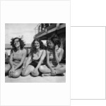 Three passengers on a Cunard Line cruise to the West Indies by Anonymous