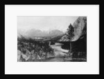 Bow River from the CPR Hotel, Banff, Alberta, Canada by Marjorie Bullock