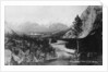 Bow River from the CPR Hotel, Banff, Alberta, Canada by Marjorie Bullock