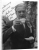 Anthony Eden, British Conservative politician, drinking a cup of tea by Anonymous