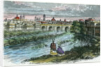 View of the city of Lima, the capital of Peru, from the River Rimac by Anonymous