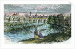 View of the city of Lima, the capital of Peru, from the River Rimac by Anonymous