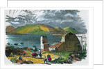 Algeciras, Spain, and Bay of Gibraltar from the old Moorish Castle, Gibraltar by GF Sargent