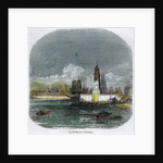 The Old Harbour of Barcelona by Anonymous