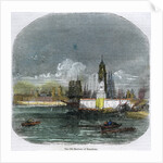 The Old Harbour of Barcelona by Anonymous