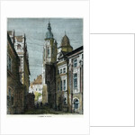 A street in Coburg, Bavaria, Germany by Anonymous