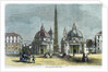 'The Piazza del Popolo, Rome', Italy by Anonymous