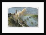 View over the St Lawrence River from the citadel of Quebec, Canada by Anonymous