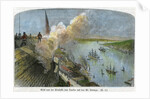 View over the St Lawrence River from the citadel of Quebec, Canada by Anonymous