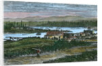 View of the western suburbs of Victoria, Vancouver Island, British Columbia, Canada by Anonymous