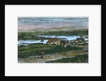 View of the western suburbs of Victoria, Vancouver Island, British Columbia, Canada by Anonymous