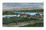 View of the western suburbs of Victoria, Vancouver Island, British Columbia, Canada by Anonymous