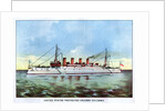United States Protected Cruiser Columbia by Anonymous