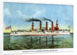 United States Armoured Cruiser Brooklyn by Anonymous