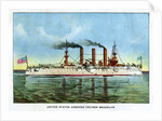 United States Armoured Cruiser Brooklyn by Anonymous