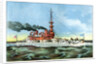 United States Battleship Indiana by Anonymous