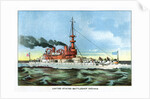 United States Battleship Indiana by Anonymous