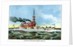 United States Battleship Indiana by Anonymous