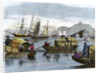 Chinese sampans in the harbour of Hong Kong by Anonymous