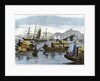 Chinese sampans in the harbour of Hong Kong by Anonymous