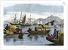 Chinese sampans in the harbour of Hong Kong by Anonymous