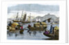 Chinese sampans in the harbour of Hong Kong by Anonymous