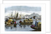 Chinese sampans in the harbour of Hong Kong by Anonymous
