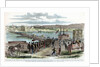 Union volunteers crossing the Ohio River, Cincinnati, Ohio, American Civil War by Anonymous