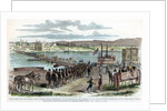 Union volunteers crossing the Ohio River, Cincinnati, Ohio, American Civil War by Anonymous