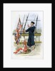 Royal Navy sailor signalling by William Christian Symons