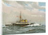 HMS Rodney, Royal Navy 1st class battleship by William Frederick Mitchell