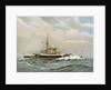 HMS Rodney, Royal Navy 1st class battleship by William Frederick Mitchell