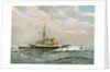 HMS Rodney, Royal Navy 1st class battleship by William Frederick Mitchell