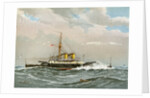 HMS Rodney, Royal Navy 1st class battleship by William Frederick Mitchell