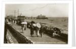 Pier, promenade and bandstand, Eastbourne, Sussex by Anonymous